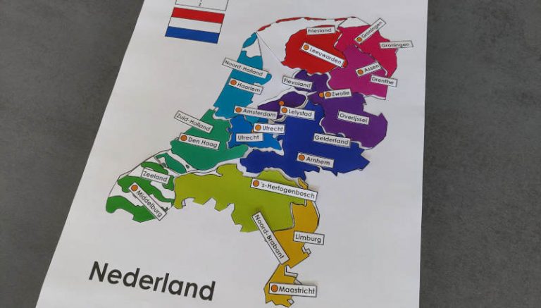 Provinciepuzzel – Nederland.