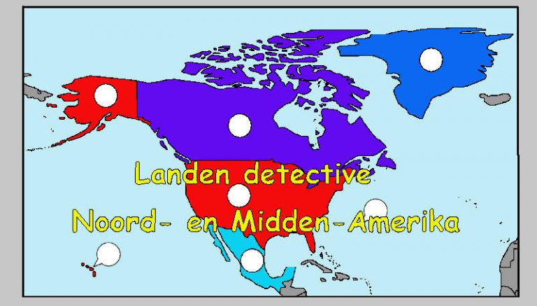 Landen detective Noord- en Midden-Amerika.