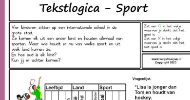 Tekstlogica Sport