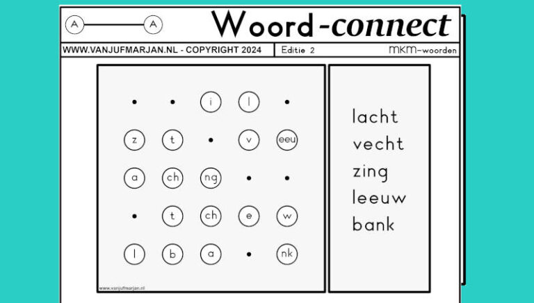Woord-Connect – editie 2 – niveau 1
