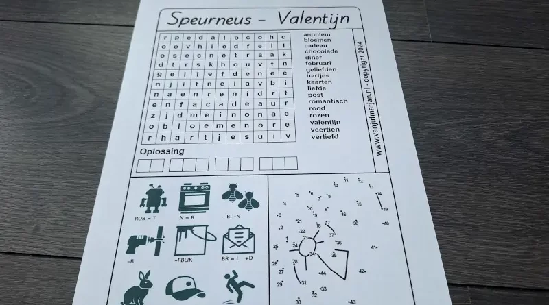 Speurneus valentijn