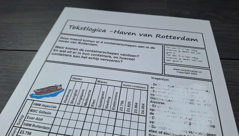 Tekstlogica Haven van Rotterdam