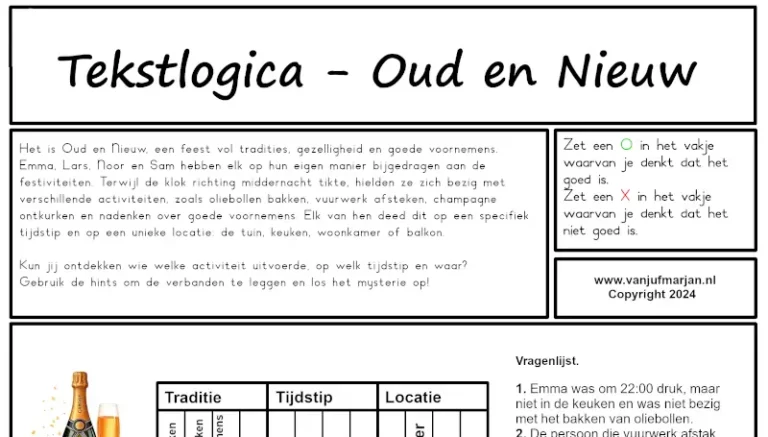 Tekstlogica – Oud en Nieuw