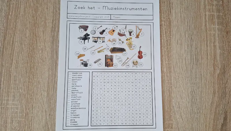 muziekinstrumenten