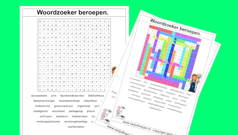 Beroepenwoordzoeker