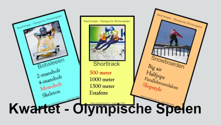 Kwartetspel Olympische Winterspelen