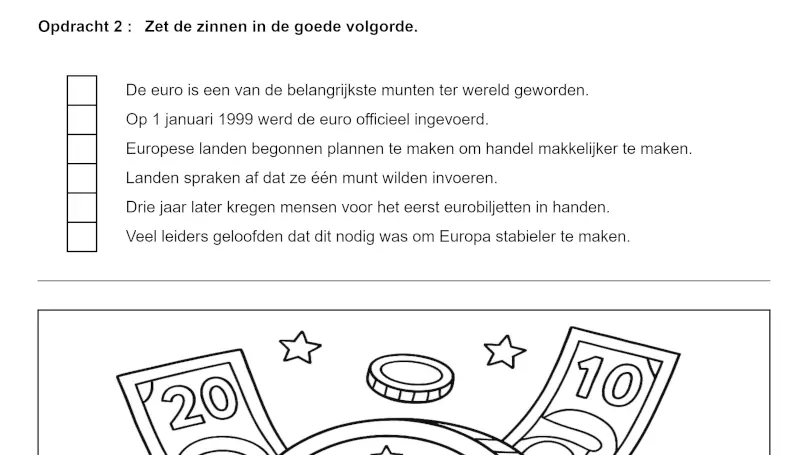 Het ontstaan van de euro