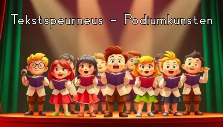 Tekstspeurneus – Podiumkunsten (AVI E3 t/m E7)