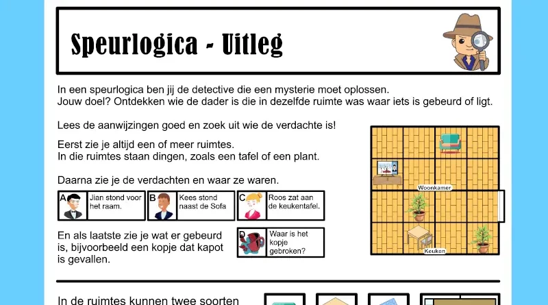 Speurlogica uitleg